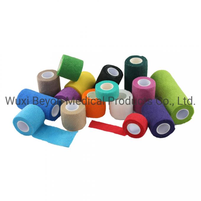 Printed Cohesive Elastic OEM Vet Flexivle Healthcare Bandage