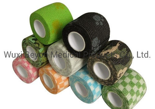 Handy Gauze OEM Cohesive Bandage Vet Cohesive Elastic Self-Adhesive Flexible Prints
