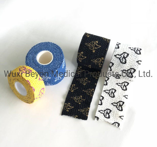 4 Inch 2 Inch 3 Inch Elastic Adhesive Bandage Weightlifting Hand Care Logo Eab Tape
