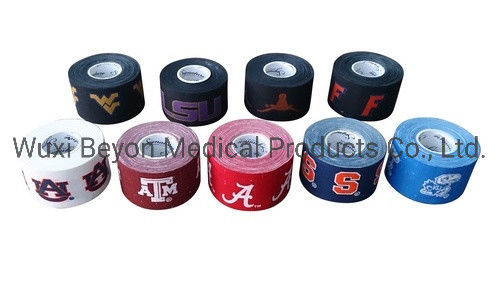 Waterproof Private Logo Printed Sports Athletic Tape  Customized Pattern Logo