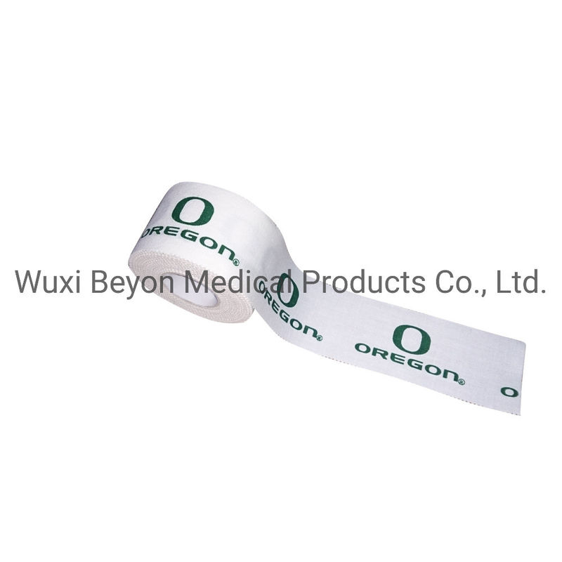 Zinc Oxide Printed Sports Tape Patterned Athletic Adhesive Sports Training Wrap