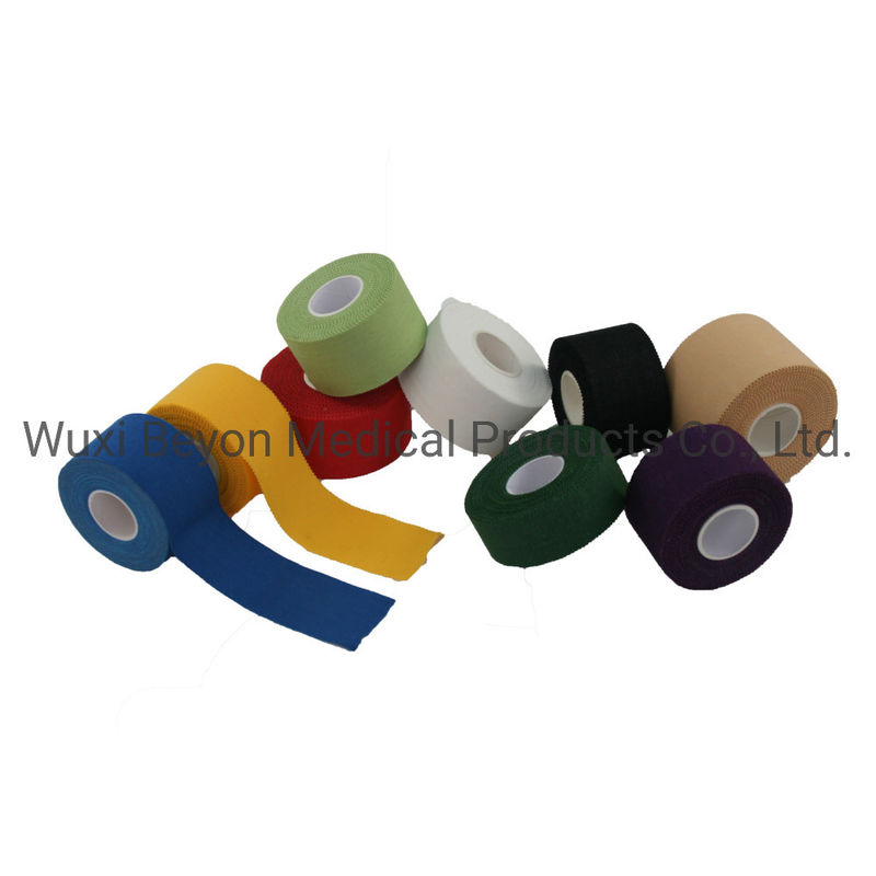 Hand Wrist Protection Cotton Sports Tape Multi Use Athletic Tape Available in Various Sizes and Colors